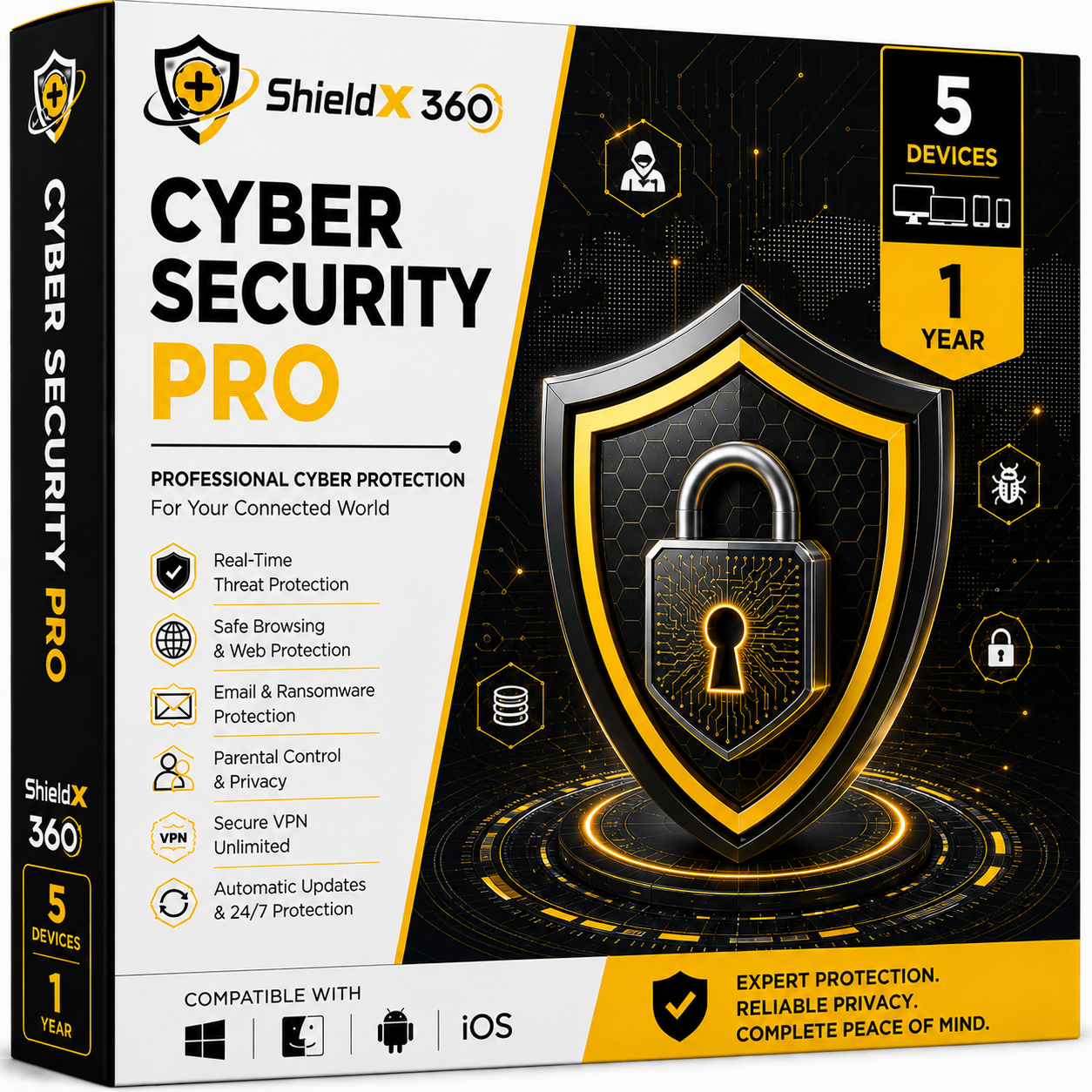 ShieldX360 Cyber Security Pro